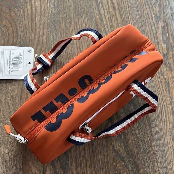 🎄Limited Time 🎁 NWT - Wilson Mini Tour Bag - Roland Garros Edition - Picture 4 of 5
